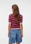 Vero Moda Music Knitted Cardigan, Wine Multi