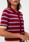 Vero Moda Music Knitted Cardigan, Wine Multi