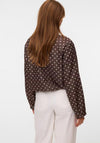 Vero Moda Kayla Polka Dot Jacket, Brown
