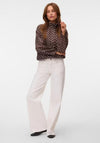 Vero Moda Kayla Polka Dot Jacket, Brown