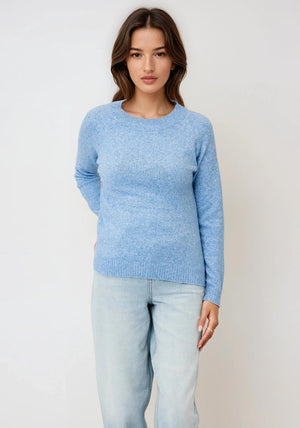 Vero Moda Doffy Knit Sweater, Baby Blue