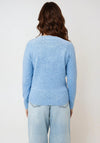 Vero Moda Doffy Knit Sweater, Baby Blue