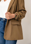 Vero Moda Tena Long Blazer, Beige