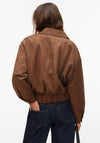 Vero Moda Faux Suede Jacket, Brown