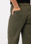 Vero Moda Wild Kayla High Waisted Jeans, Green