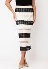 Vero Moda Velencia Crochet Skirt, Cream