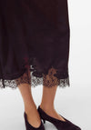 Vero Moda Ginny Lace Midi Skirt, Wine