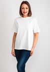 Vero Moda Penny Heavy Sweatshirt T-Shirt, Snow White