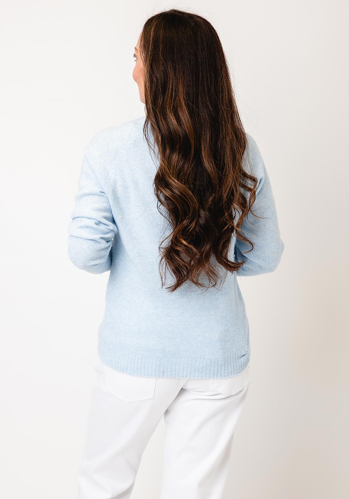 Vero Moda Doffy Knitted Pullover, Blue
