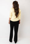 Vero Moda Doffy O-Neck Blouse, Yellow