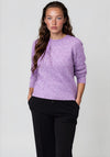 Vero Moda Doffy O-Neck Blouse, Purple