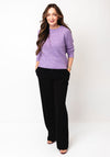 Vero Moda Doffy O-Neck Blouse, Purple