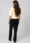 Vero Moda Doffy Short Sleeve Knit Sweater, Golden Yellow