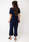 Vero Moda Easy Joy V-Neck Blouse, Navy