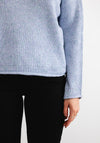 Vero Moda Elif Space Knit Jumper, Blue