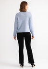 Vero Moda Elif Space Knit Jumper, Blue