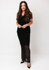 Vero Moda Dylie Crochet Top, Black