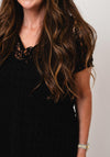Vero Moda Dylie Crochet Top, Black