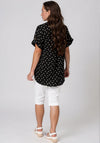 Vero Moda Polka Dot Blouse, Black and White