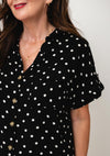 Vero Moda Polka Dot Blouse, Black and White