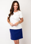 Vero Moda Heneth Bow Embellished T-Shirt, White