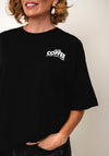 Vero Moda Hailey Oversized Graphic T-Shirt, Black