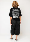 Vero Moda Hailey Oversized Graphic T-Shirt, Black