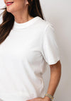 Vero Moda Aware Virginia Round Neck T-Shirt, White