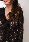 Aware Vero Moda Kienna Lace Top, Brown