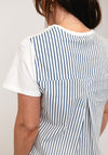 Vero Moda Fie Back Print T-Shirt, White