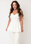 Vero Moda Sine Sleeveless A-Line Top, Snow White