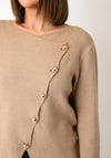 Vero Moda Vienna Wrap Cardigan, Beige