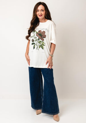 Vero Moda Say T-Shirt, Off-White