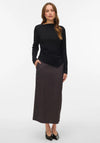 Vero Moda Boat Neck Long Sleeve Top, Black
