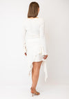 Vero Moda Hazel Long Sleeve with Tie Detail Top, Cream