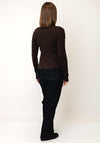 VMCHLOE LS V-NECK TOP JRS GA