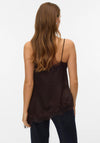 Vero Moda Julia Lace Cami Top, Brown