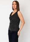 Vero Moda Kanva Sleeveless Halter Neck Top, Black