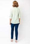 Vero Moda Bumpy Striped Shirt, Green