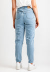 Vero Moda Zoe Mom Jeans, Light Blue Denim