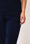 Vero Moda Easy Joy High Waisted Culotte Trousers, Navy