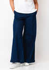 Vero Moda Aisa Palazzo Wide Leg Jeans, Medium Blue