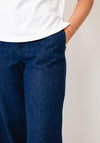 Vero Moda Aisa Palazzo Wide Leg Jeans, Medium Blue