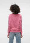 Vero Moda Doffy Knit Jumper, Raspberry Sorbet
