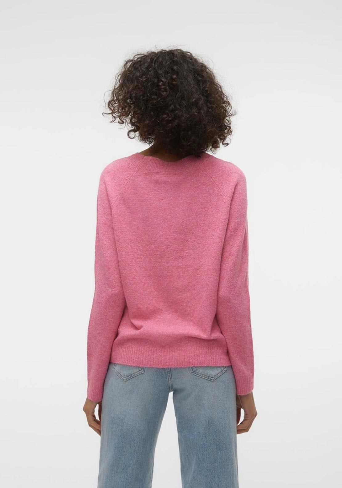 Vero Moda Doffy Knit Jumper, Raspberry Sorbet