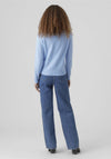 Vero Moda Doffy Knit Jumper, Little Boy Blue