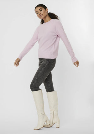 Vero Moda Doffy Knit Jumper, Pastel Lavender