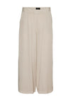 Vero Moda Bree Wide Culotte Trousers, Silver Lining