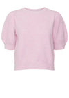 Vero Moda Doffy Short Sleeve Knit Sweater, Pastel Pink