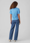 Vero Moda Kerry O-Neck Top, Dutch Canal